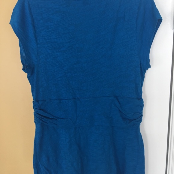 Anthropologie Flowy Blue Blouse Shirt - Picture 3 of 3